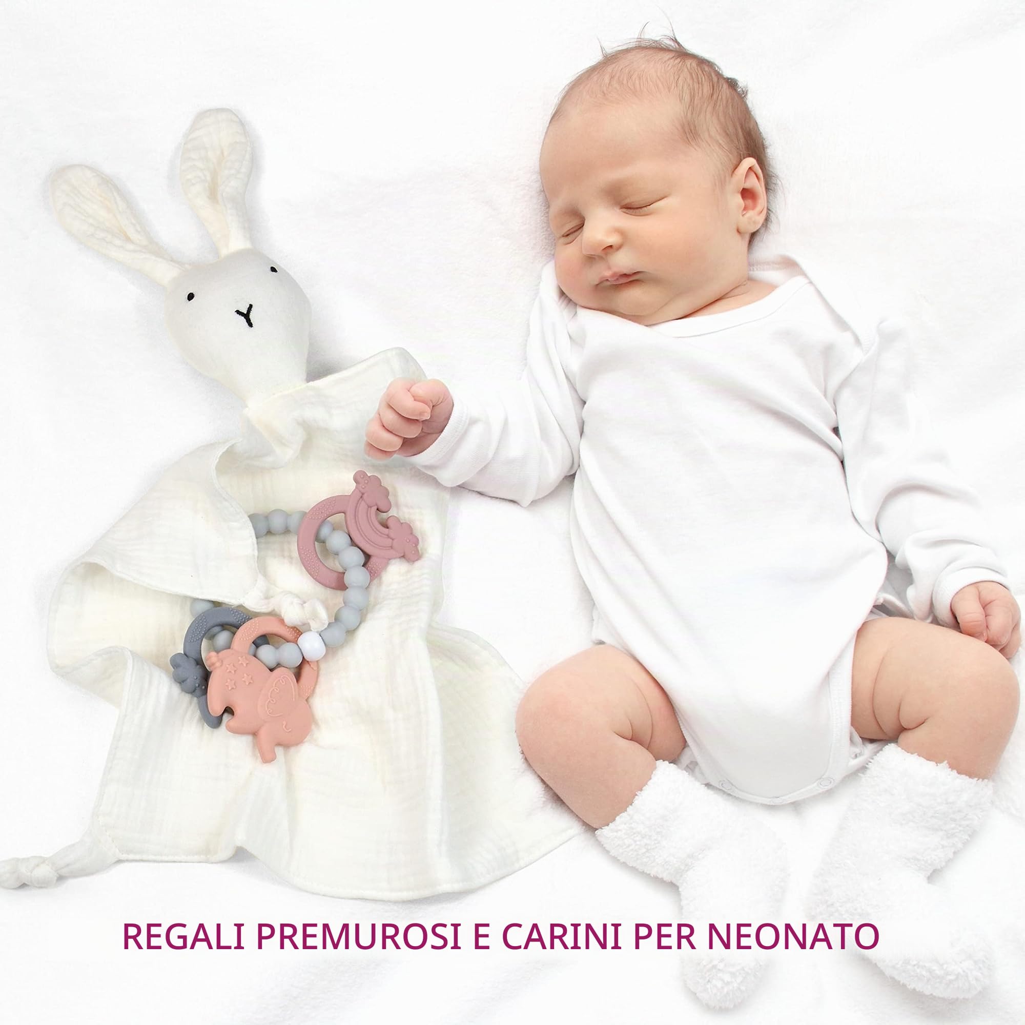 Jasmyn & Greene Cesto Regalo per la Mamma - 9 Essenziali di Lusso per Baby Shower e Neonato. Regalo per Donne in Gravidanza Con Lavanda