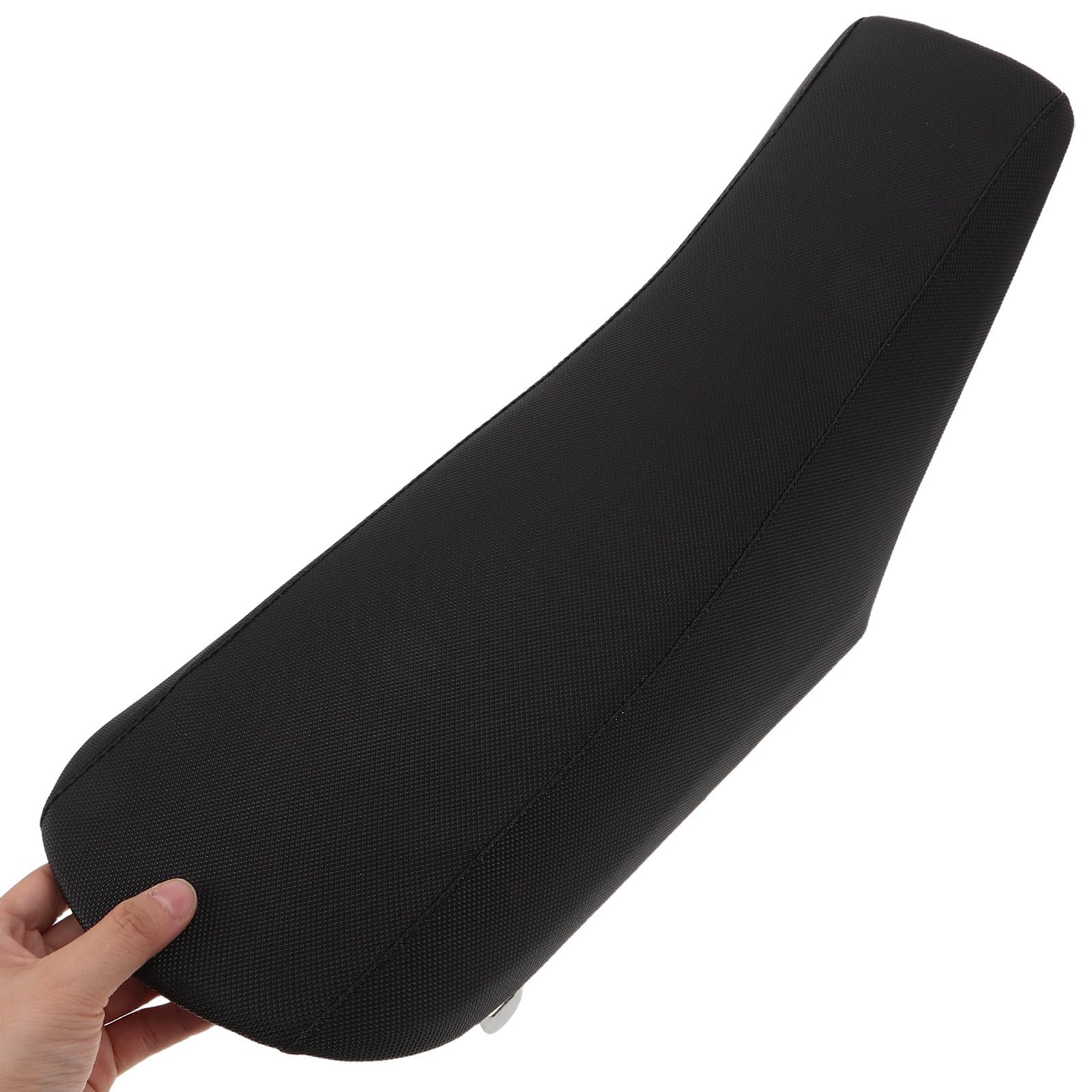 Cuscino Sella Moto da Cross, Motorbike Seat Cushion, in Lega e Plastica, Nero, Resistente alle Intemperie, per Moto da Cross e Gare Off-road, Comfort di Guida Migliorato