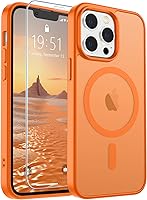 Vista 737 de SUPFINE - Funda magnética para iPhone 13 Pro Max (compatible con MagSafe), (protección contra caídas de grado militar de 10 pies), delgada, Negro