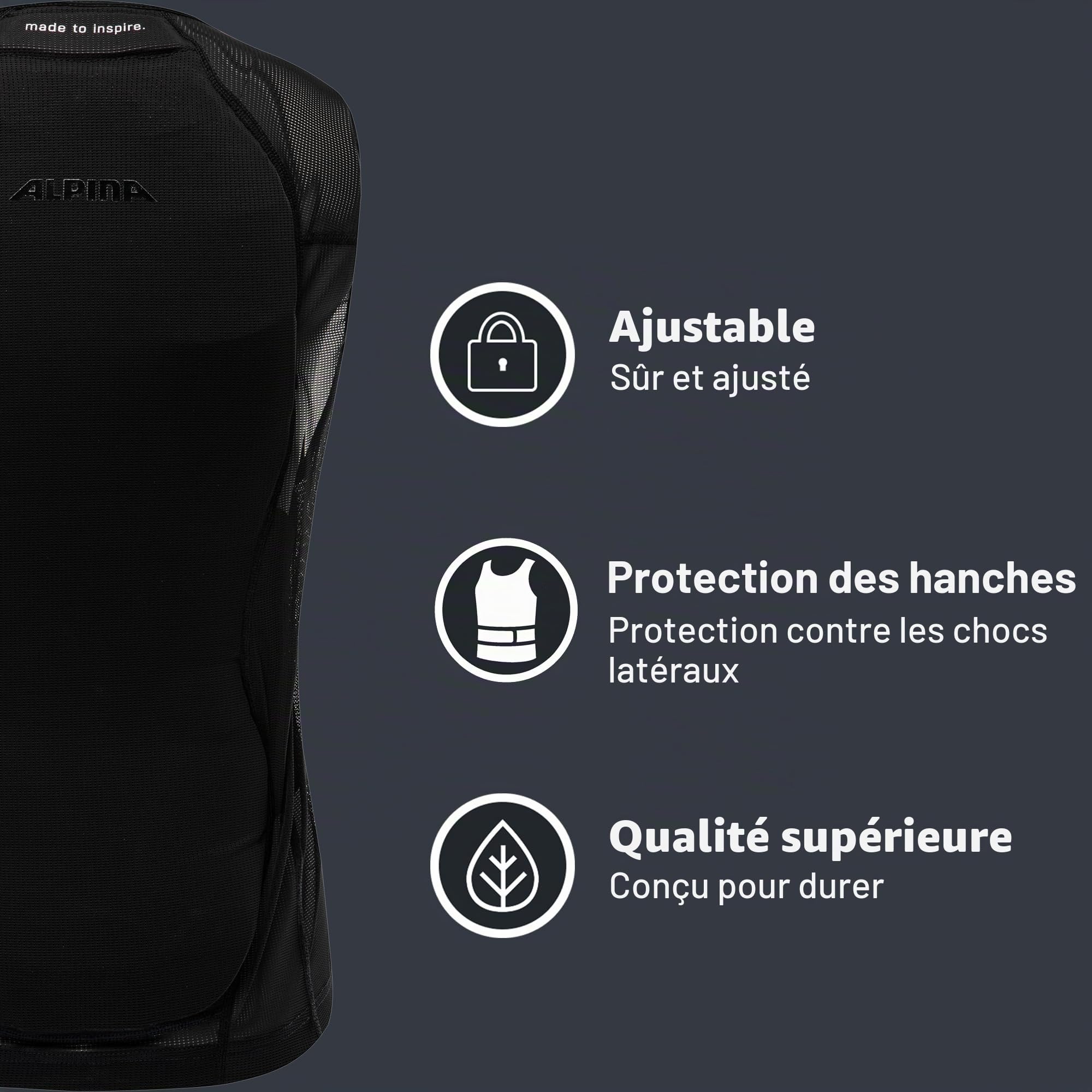 ALPINA Proshield Men Vest Protecteur Homme