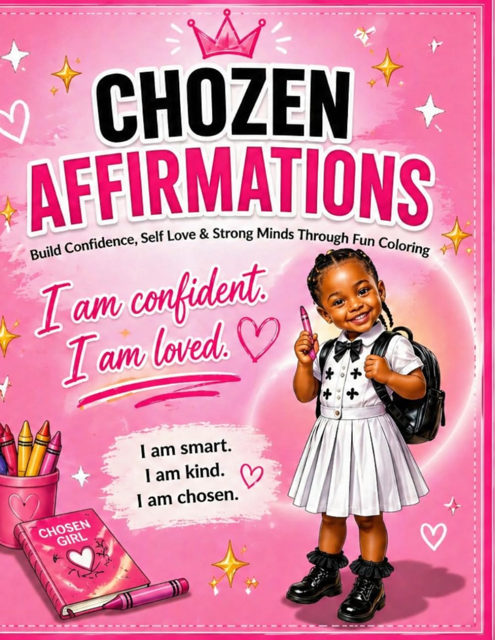 Chozen’s Coloring and affirmation workbook: Affirmations • Feelings • Confidence