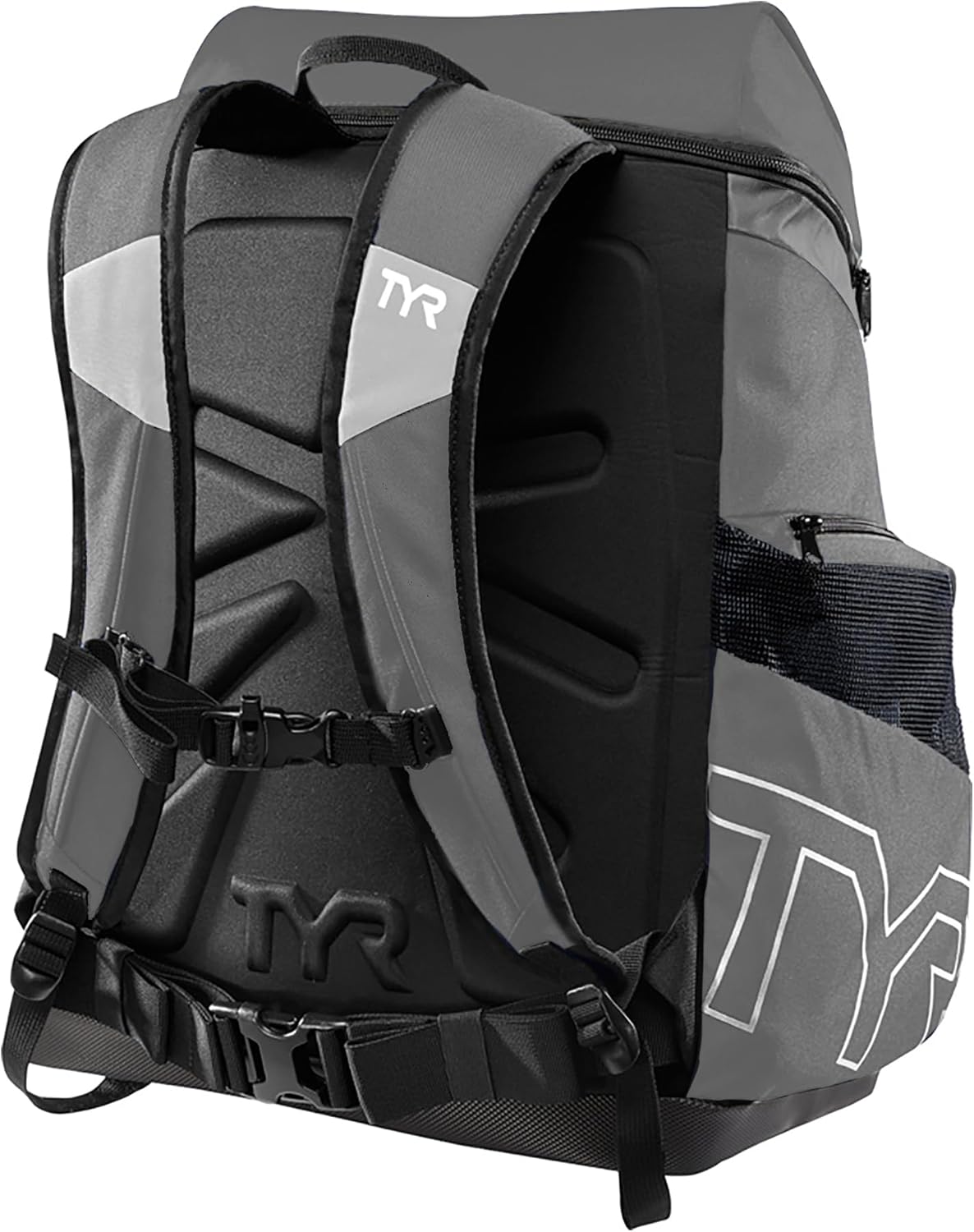 TYR Alliance Backpack - Wet/Dry Athletic Gym and Pool Bag for Men and Women - Separate Wet/Dry Compartments, 45L Capacity, Ergonomic, Water-Resistant - Available in Team Colors