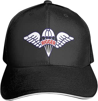 Army-Parachute-Rigger-Wing-Badge-Cloth-wo-Txt Baseball Cap Adjustable ...