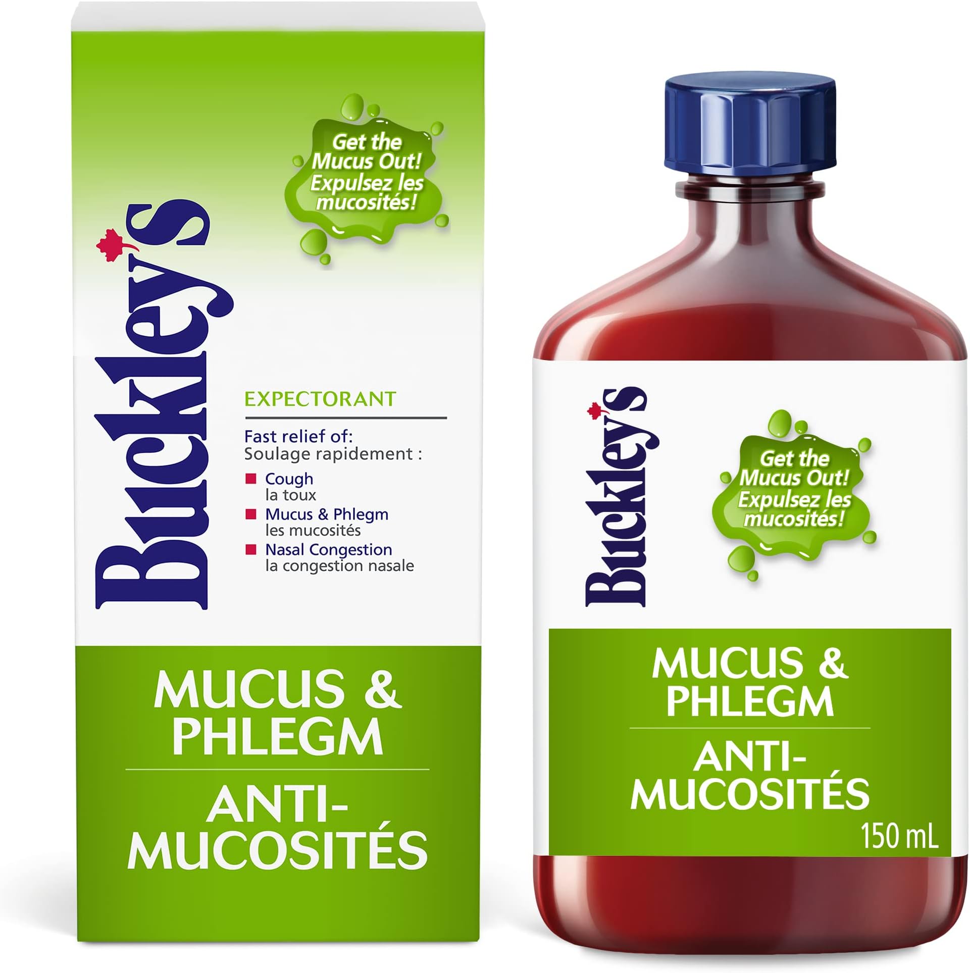 Original 'EXPECTORANT' Syrup for COUGH, MUCUS & PHLEGM 150 ml Size
