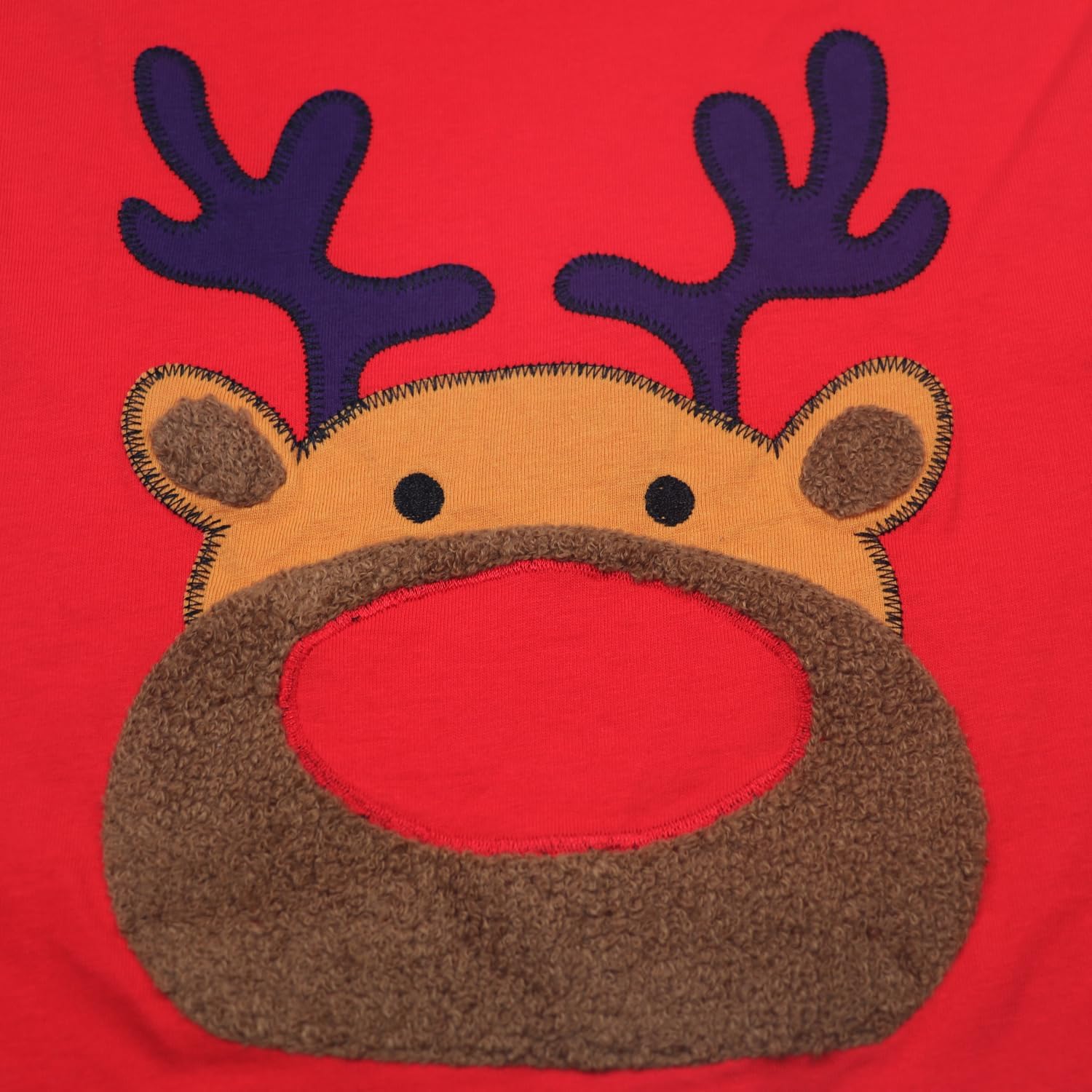 Toddler Boys Girls Christmas Shirts Red White Stripe Long Sleeve Tees Kids Reindeer T-Shirt Ugly Xmas Clothes Tops 2-7 Years - Image 4