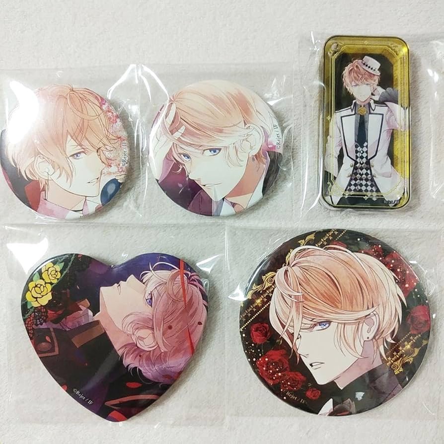 ディアラバ 逆巻シュウ 缶バッジセット ディアラバ 逆巻シュウ 缶