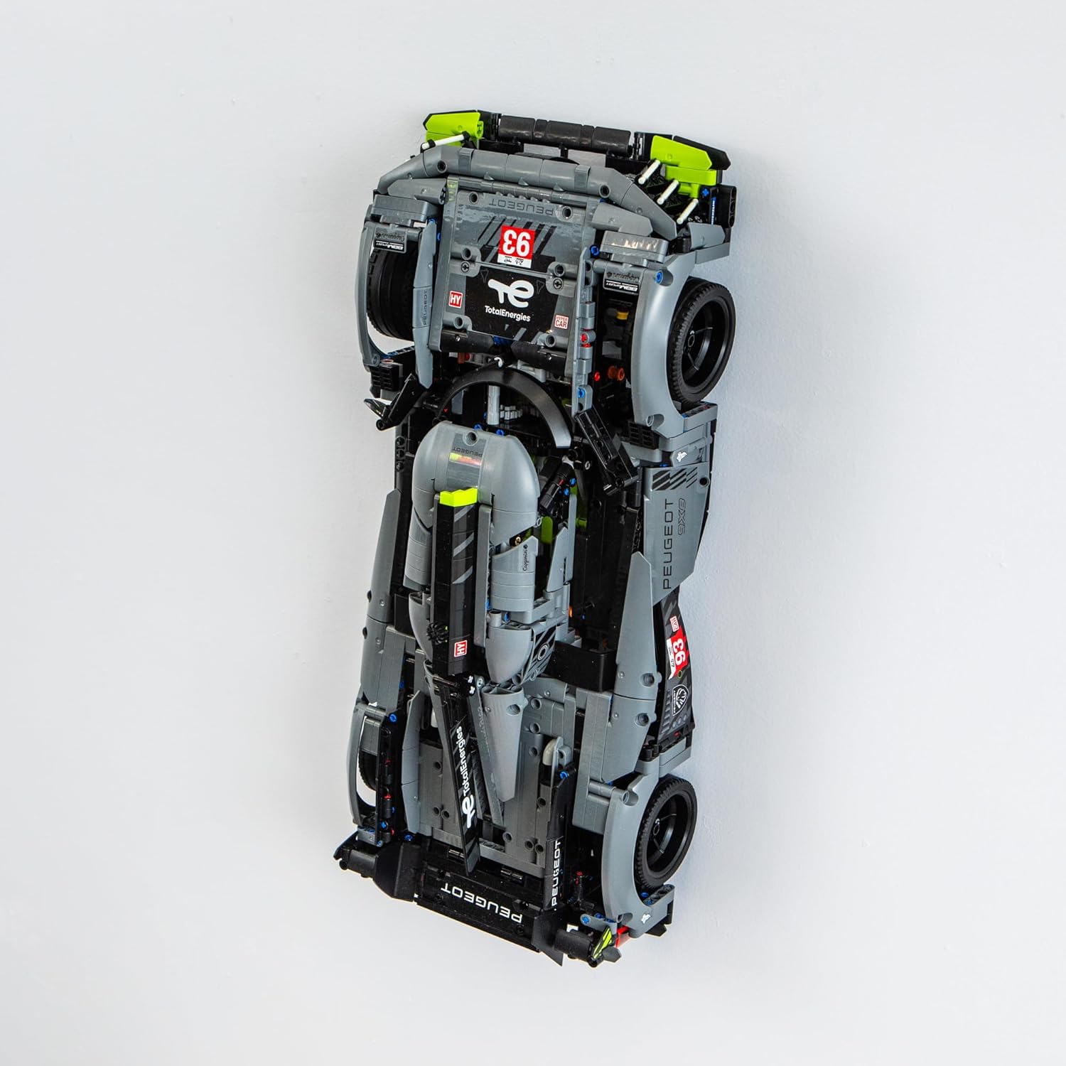 Wall Mount Hook Compatible With Lego Technic PEUGEOT 9X8 24H Le Mans Hybrid Hypercar 42156 - Manufactured in the UK - Car NOT Included