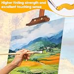 Canvas for Painting 8x10 Inch -12 Packs, Blank Artist Painting Canvas Panels for Acrylic, Oil Paint & Media Projects, Art Supplies for Kids, Adults, Beginners, Hobby Painters