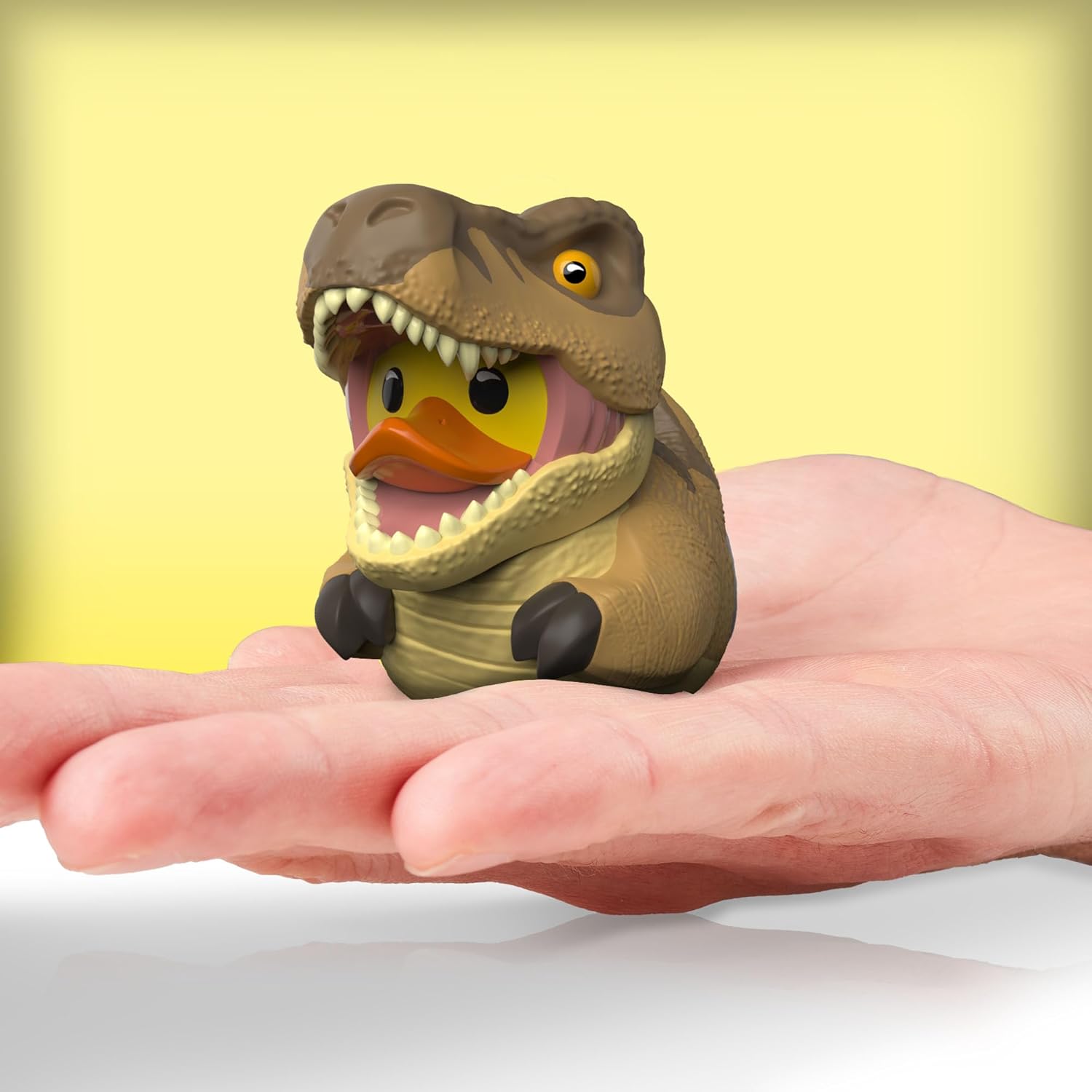 TUBBZ Mini: Jurassic World Rebirth - T-Rex Cosplaying Rubber Duck Vinyl Figure