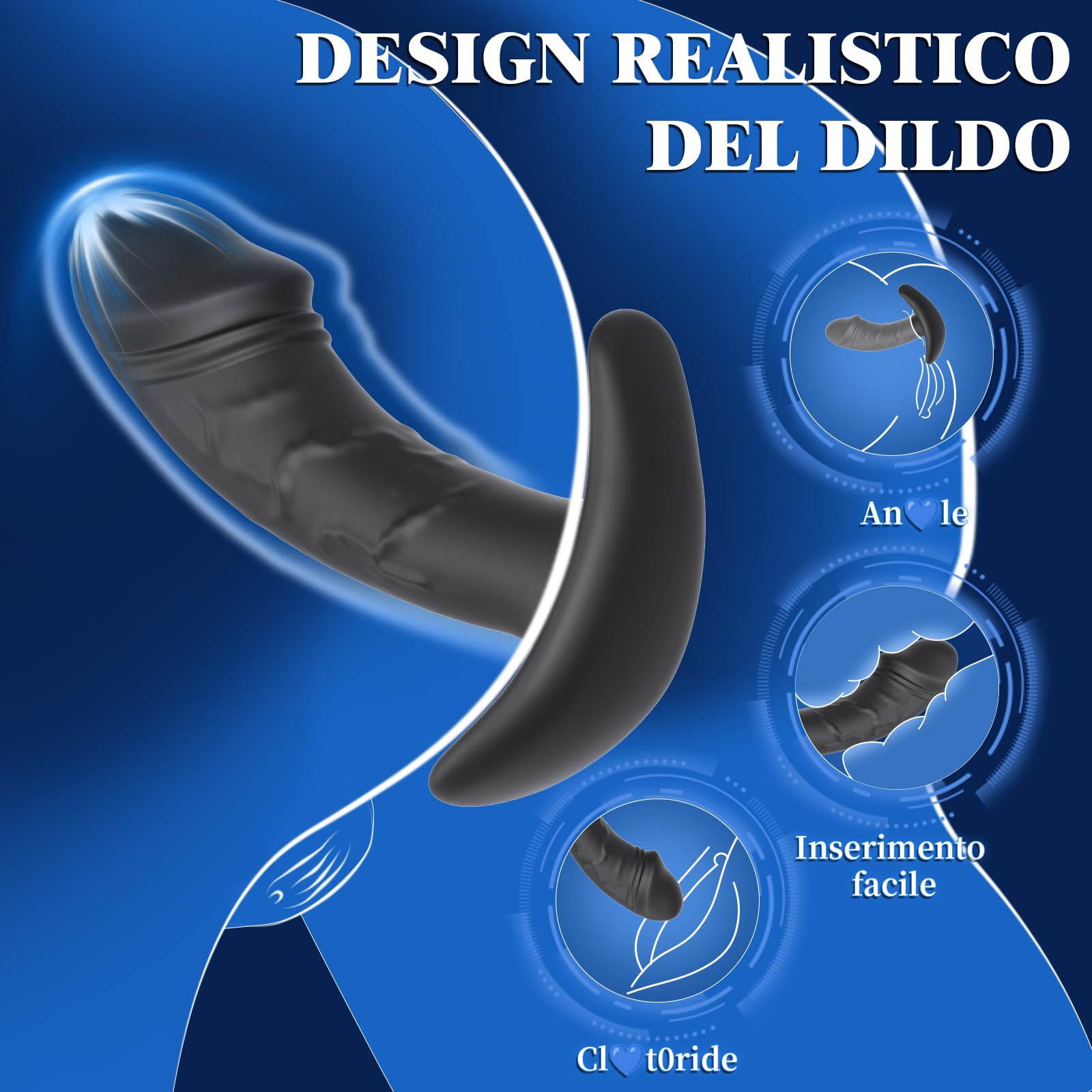 3PCS Plug Anale-Dilatatore Donna e Anale-Dilatatore Uomo Dildo Anale-Kit Set 3 Buttplug Plug Anale Silicone Analesex Sexytoysys Donna Uomo Coppia Dilatatori Anali Sex Toys (Grande, Medio, Piccolo)