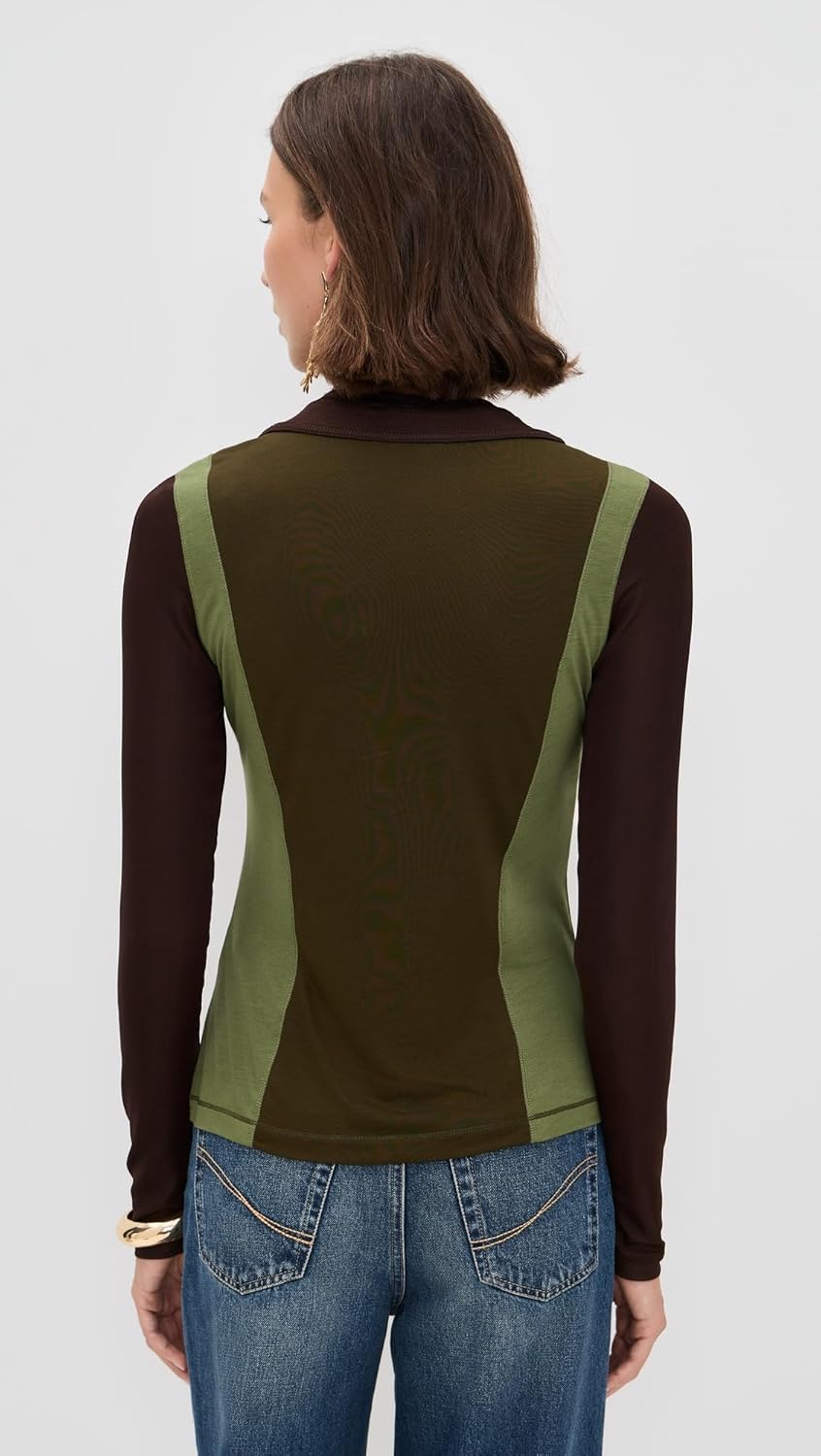 Ulla Johnson Women's Annete Jersey Long SleeveTop - Image 4