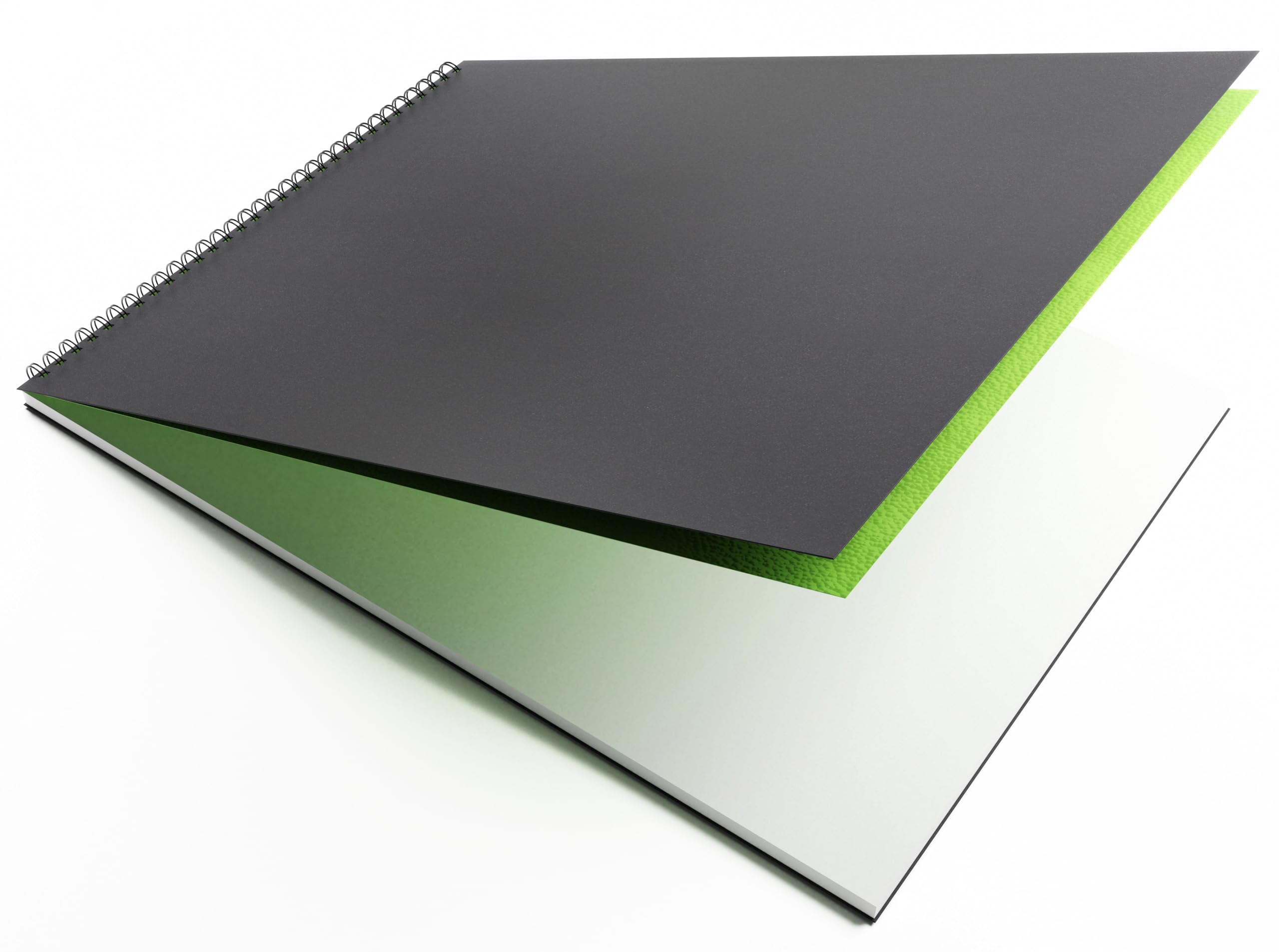 Artgecko Blocco per schizzi ad acquerello, formato A2, orizzontale, 40 pagine (20 fogli), carta bianca da 300 g/m²