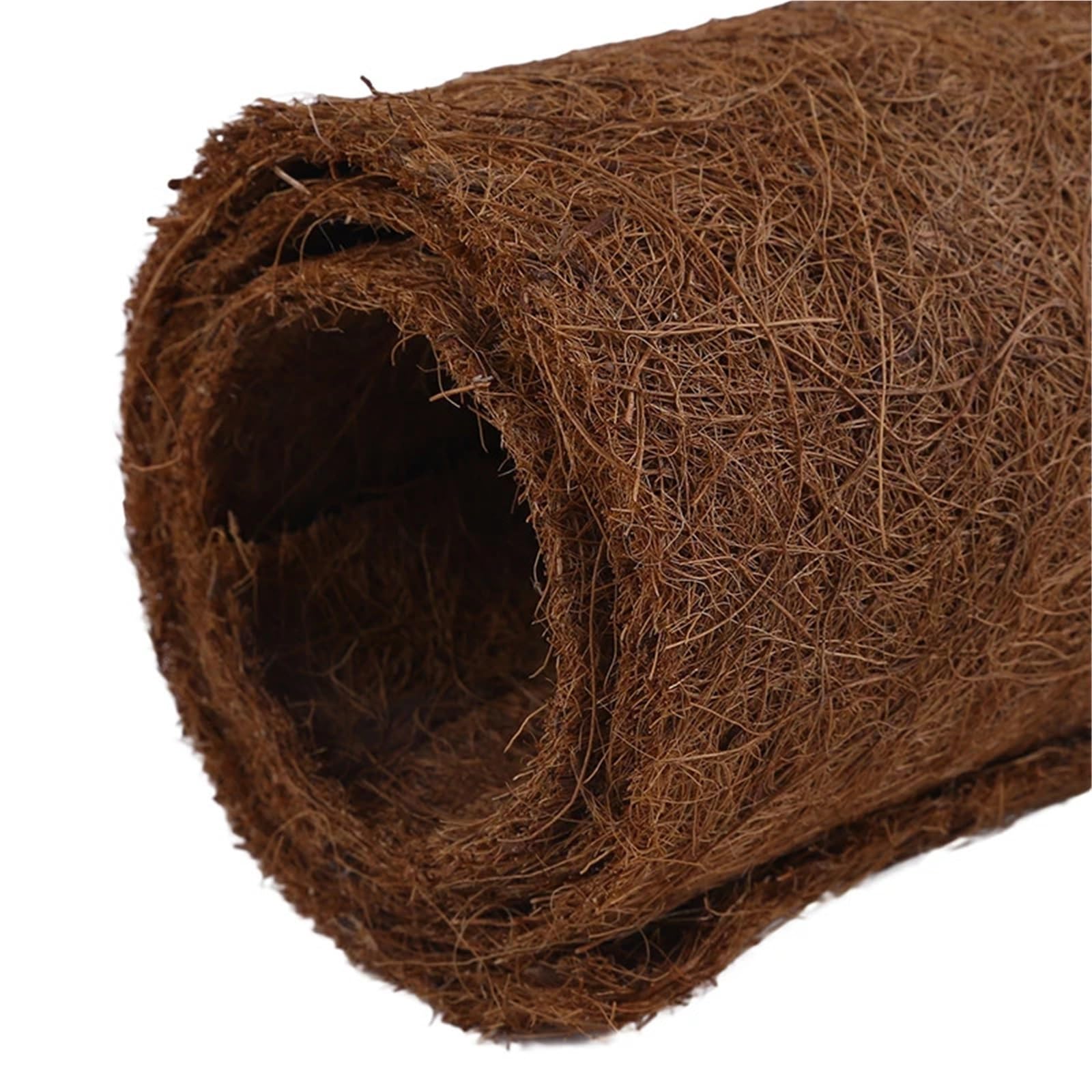 Kokosmatte Pflanzenfaserrolle, Reptilienteppichmatte, Einstreu, Isolierung, Blumentopfkorb, Kokosfaser-Einlage(50 x 100CM)
