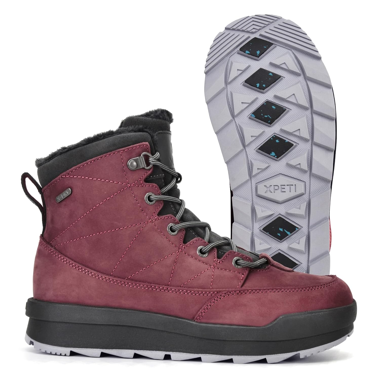 XPETI Womens LVY Waterproof Insulated Winter Boots