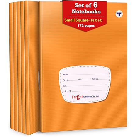 papergrid Notebook - King Size (24 cm x 18 cm), Maths Ruled, 160 Pages ...