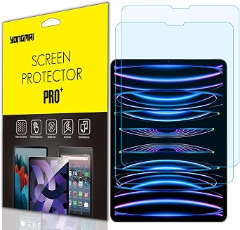 2Pcs Blue Light Blocking Screen Protector for iPad Pro 11" 2022/21/20/18