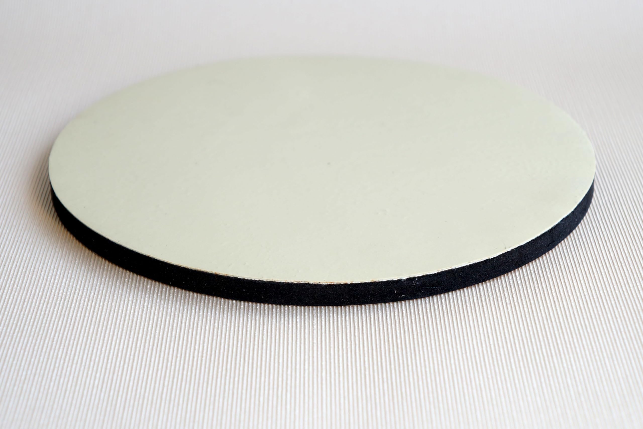8" Grit:1200 Soft Lapidary Diamond Flat Lap Wheel for Cabbing Grinding Sanding Polishing Operations. with Foam Padding and 3M Adhesive Backing. Perfect to Work with Stones, Gemstones, Glass.