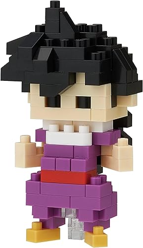 nanoblock - Dragon Ball Z - Gohan, kit de construcción de la serie de colección de personajes