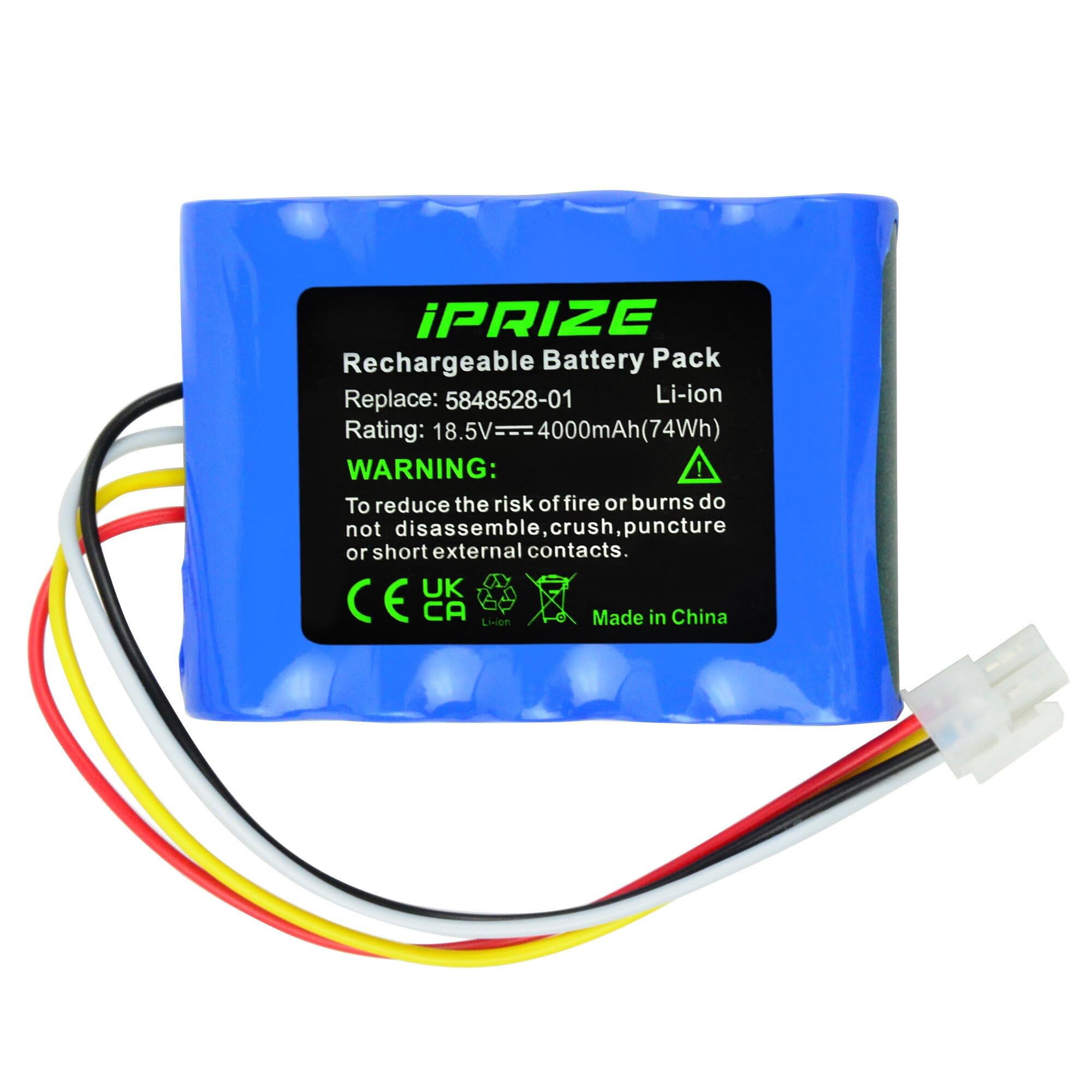 Kunbow Batterie 3400 MAh 18,5 V Pour Husqvarna Automower 310/315 & Gardena Sileno – Rechange Haute Capacité Longue Durée