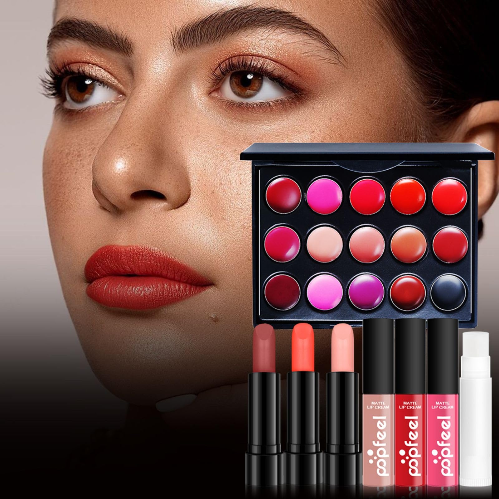 Cajita Regalo de maquillaje, regalo sorpresa para festivales con productos de maquillaje profesionales, set de cosméticos para fiestas, obsequios para mujeres, niñas y adolescentes, set E