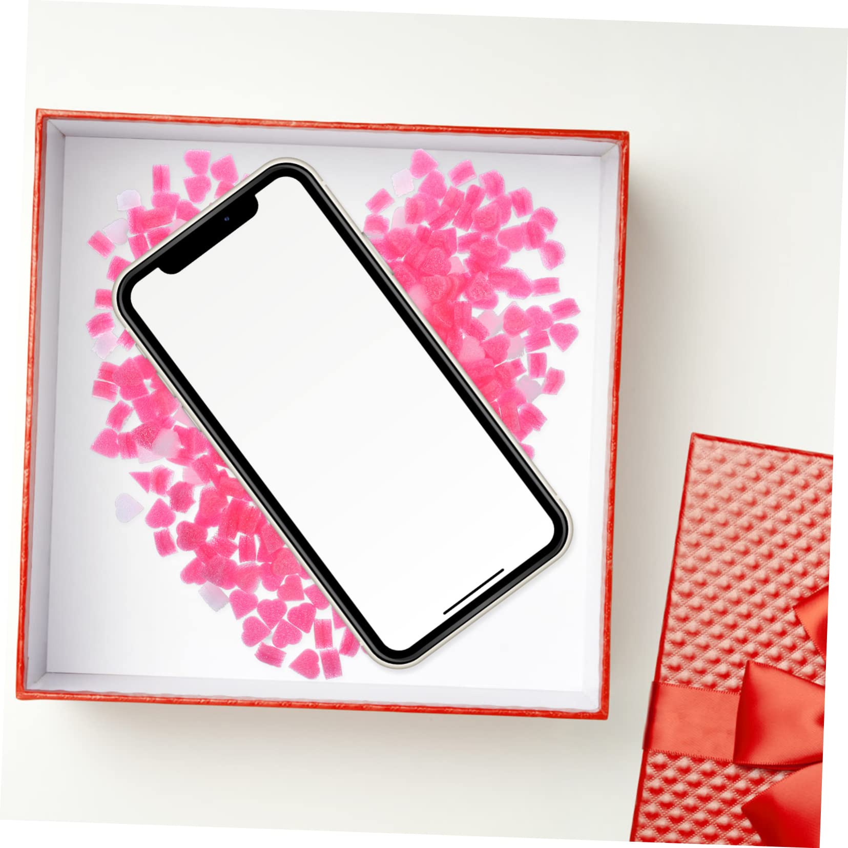 minkissy 5stücke Herzförmige Schaumstoffbälle Füllmaterial Für Geschenkboxen Hochzeiten Valentinstag Und Partys Für Deko Und Verpackungen