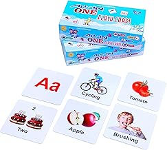 Premium All in One Flash Cards Book for Kids Toys for 1-6 Years Old Boy and Girls (Laminated Non-Tearable Board flashcards - Water Proof) | abcd Early Learning Educational Toy for 1 2 3 4 5 6 + Year Old Baby | Return gifts for birthday party for kids