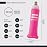 FITLY Soft Flask - 10 oz (300 ml) - Shrink As You Drink Pocket Soft Water Bottle for Hydration Pack/Running Vest - Folding Water Bottle for Running, Hiking, Cycling - Ski Water Bottles - Pink