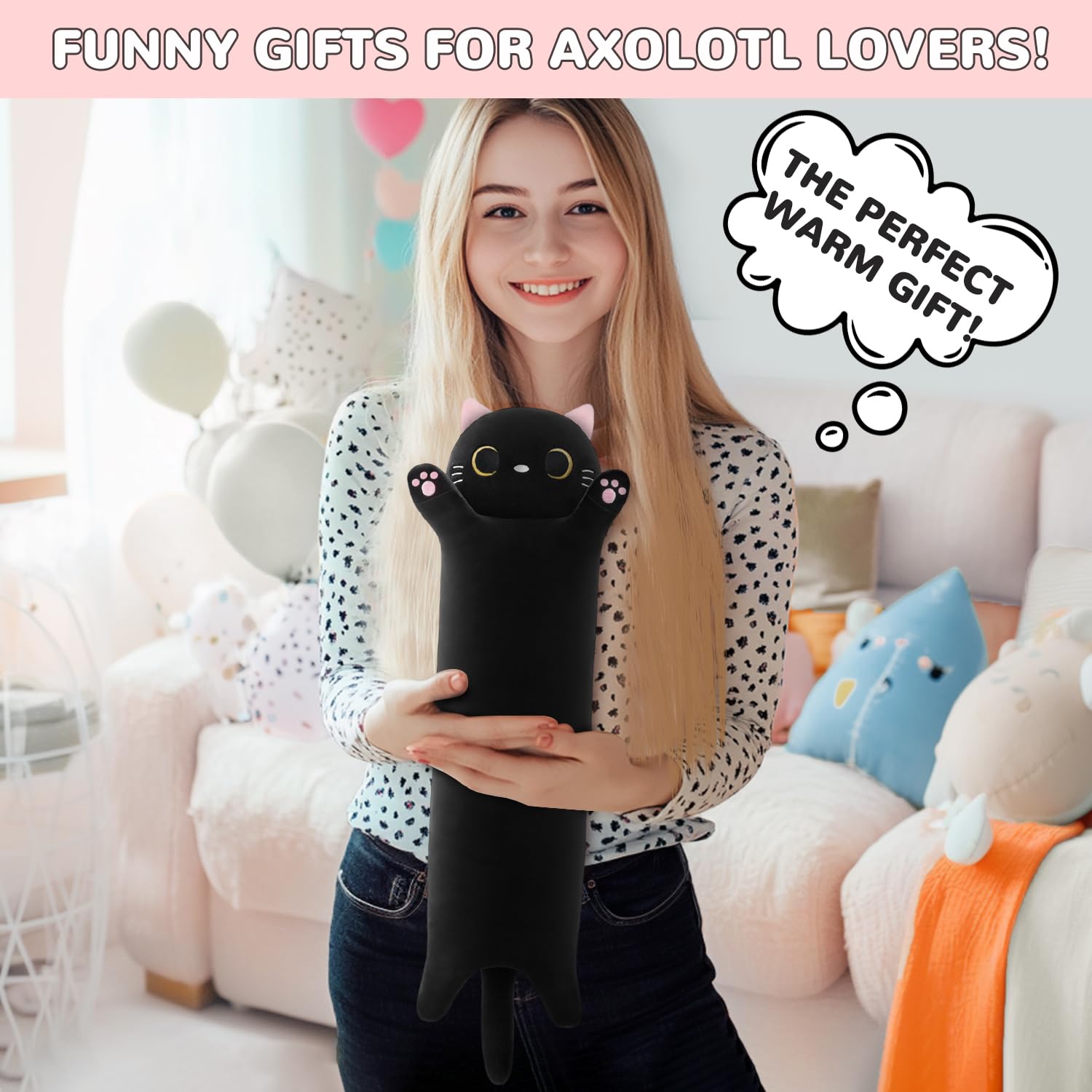 Manta eléctrica para gatos con apagado automático, almohadilla térmica USB para períodos, manta de calor para el cuello, la espalda, los hombros y el abdomen, regalos navideños para mujeres, niñas y