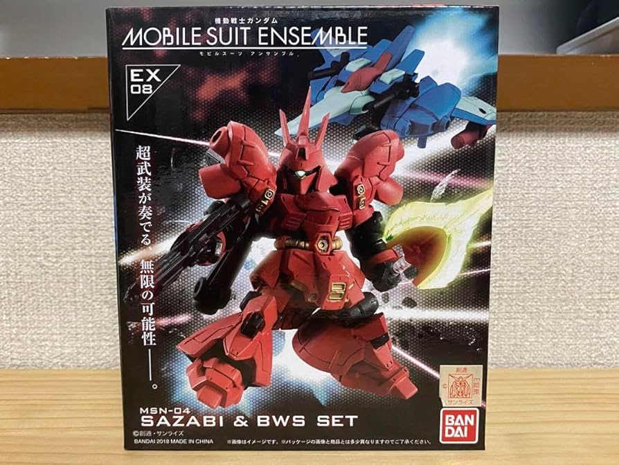 MOBILE SUIT ENSEMBLE EX08 サザビー＆BWSセット モビルスーツアンサンブル Amazon.co.jp: モビルスーツアンサンブル サザビー&BWSセット : おもちゃ