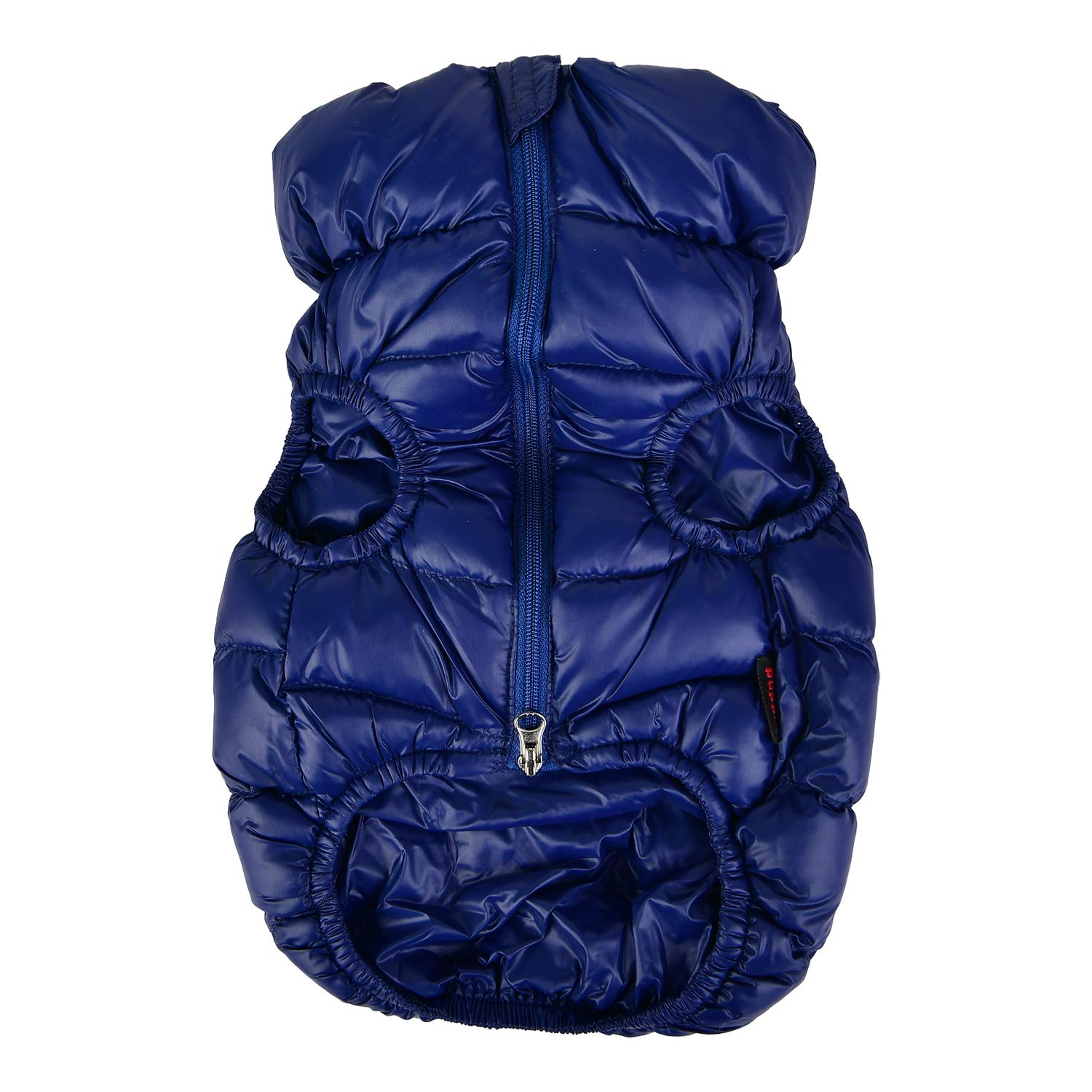 Puppia Winter Ultralight Dog Coat A Waterproof Warmth for Cold Weather Zipper Closure for Small and Medium Dogs Navy, Small - Image 2