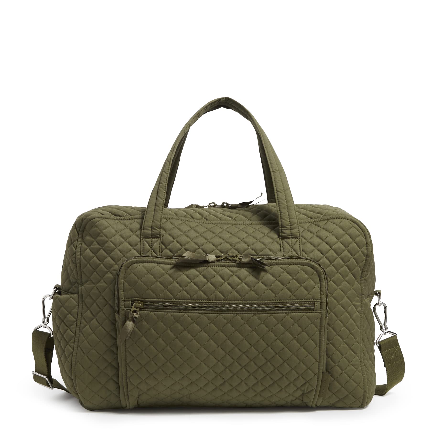 Photo 1 of Women's Cotton Weekender Travel Bag, Climbing Ivy Green - Recycled Cotton,