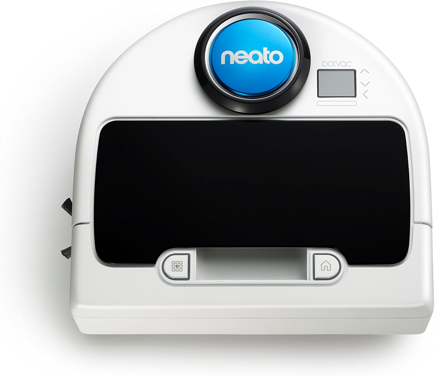 Топ view of Neato Botvac D75 showing control panel