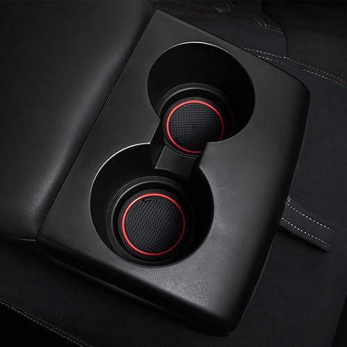 Miniatura 9 de JDMCAR Compatible con accesorios Toyota Tundra 2021 2020 2019 2018 2017 2016 2015 2014 Kit de accesorios de revestimiento premium, consola