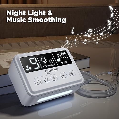 Miniatura 4 de ZRFMIB Aspirador nasal eléctrico para bebé con succión de 9 niveles, succión de nariz de bebé de grado hospitalario, rima de guardería y luz