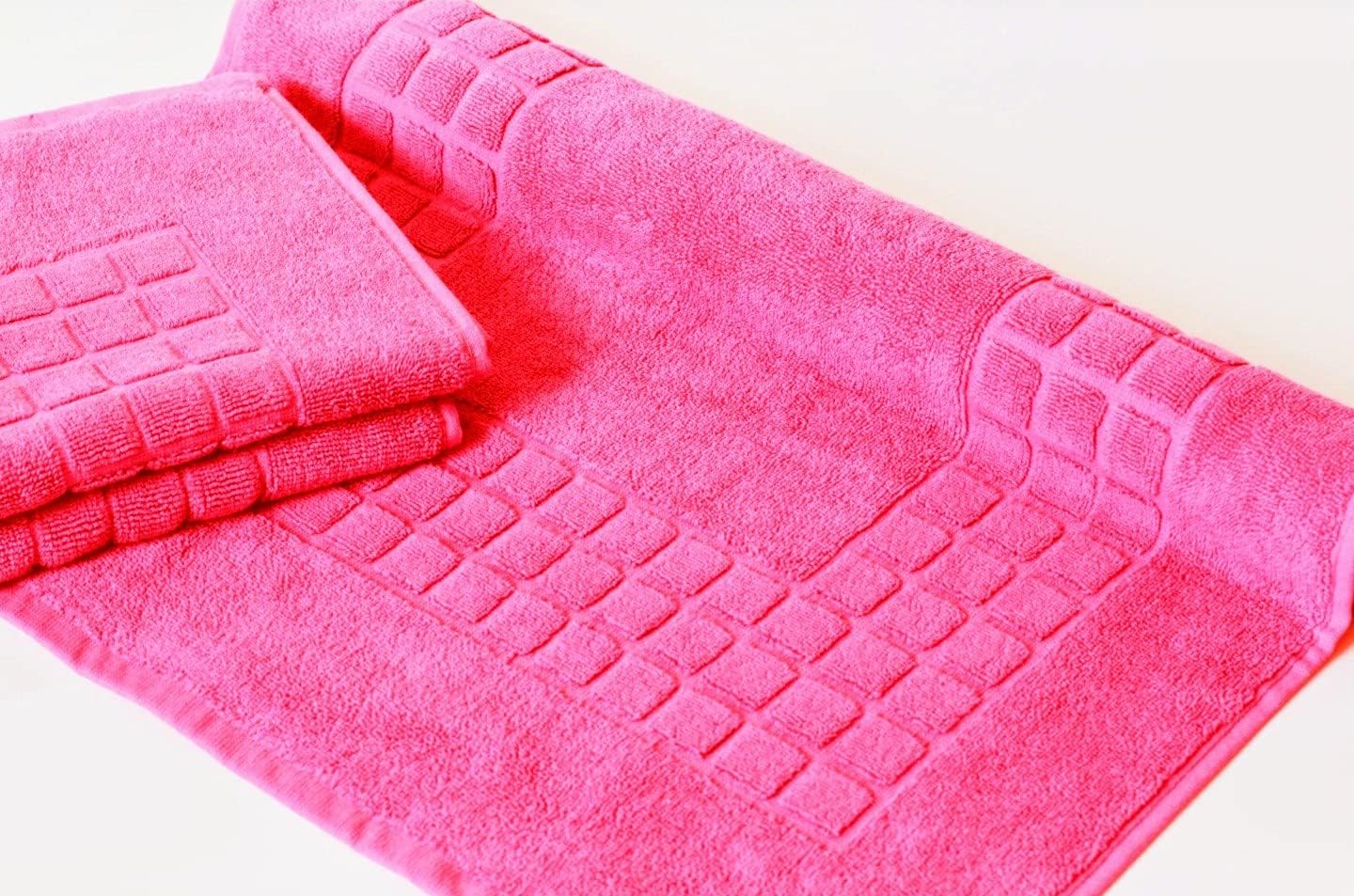 Restmor Ltd Hotel Quality Multi Pack of Bath Mats 700gsm 100% Egyptian Cotton Cotton Extra Thick Luxury Feel in 20+ colours including white