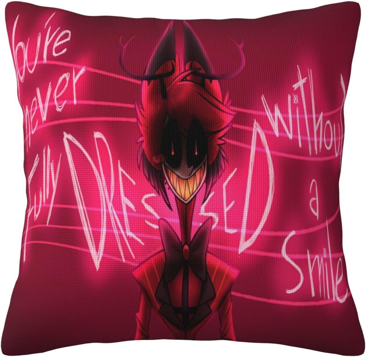 Zhongkaihua Lunettes Et Cornes De Diable Alastor - Accessoires Cosplay Hazbin Hotel Pour Déguisement, Halloween, Fête