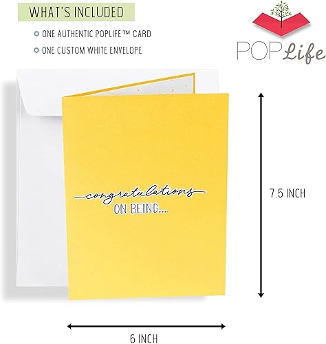 Miniatura 4 de PopLife® Just Married - Tarjeta desplegable 3D de felicitaciones – Tarjeta de felicitación de boda, invitación de fiesta de boda, aniversario,