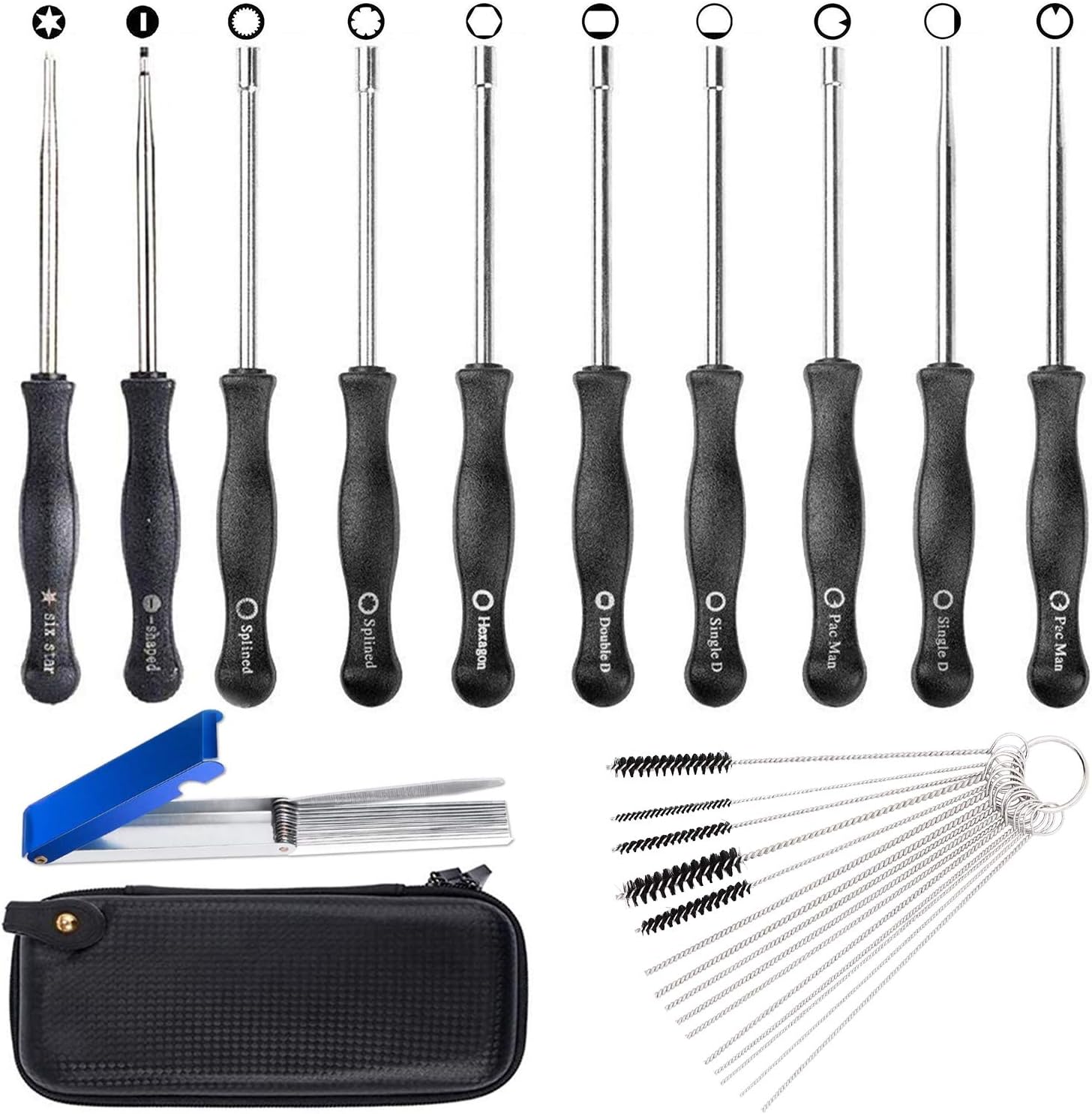 oGoDeal 10 Pack Carburettor Screwdriver Carburettor Adjustment Tools