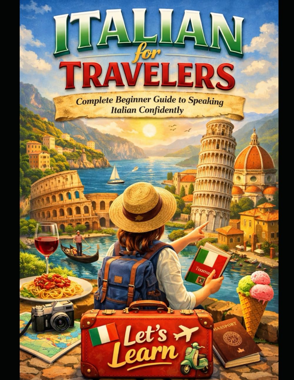 Italian for Travelers: Complete Beginner Guide to Speaking Italian Confidently (Let's Learn For languages)