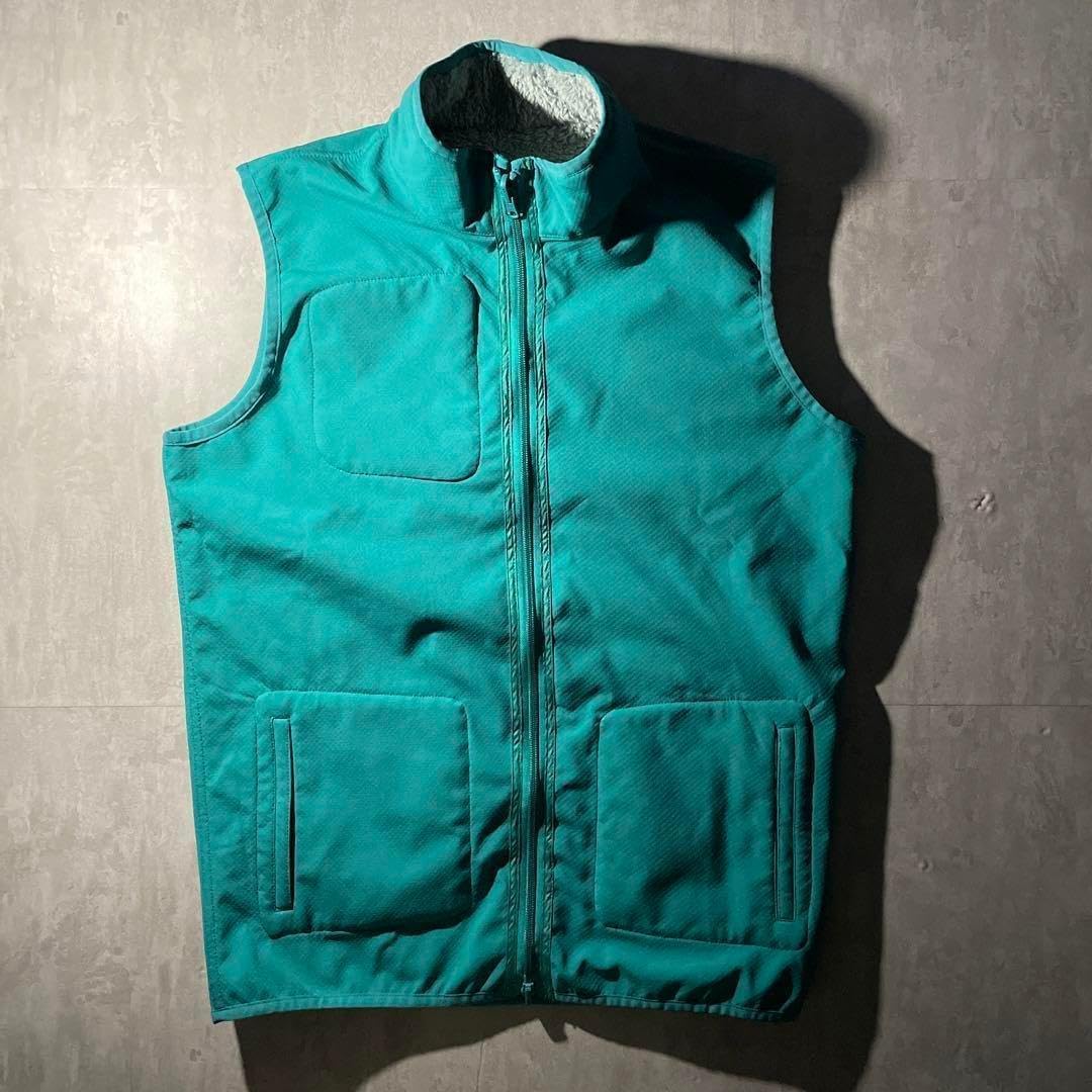 SCHOTT×BACKDROP 別注 クロスボーン ボアベスト S