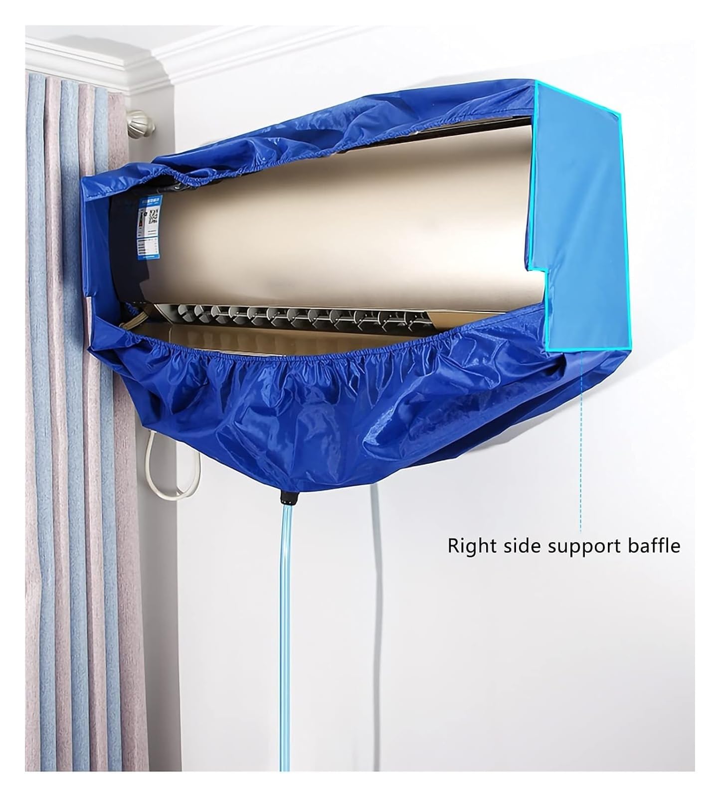 split aire acondicionado limpieza cubierta， Funda de limpieza for aire acondicionado Funda de limpieza impermeable for aire acondicionado, bolsa protectora for limpieza y lavado de polvo for aire acon