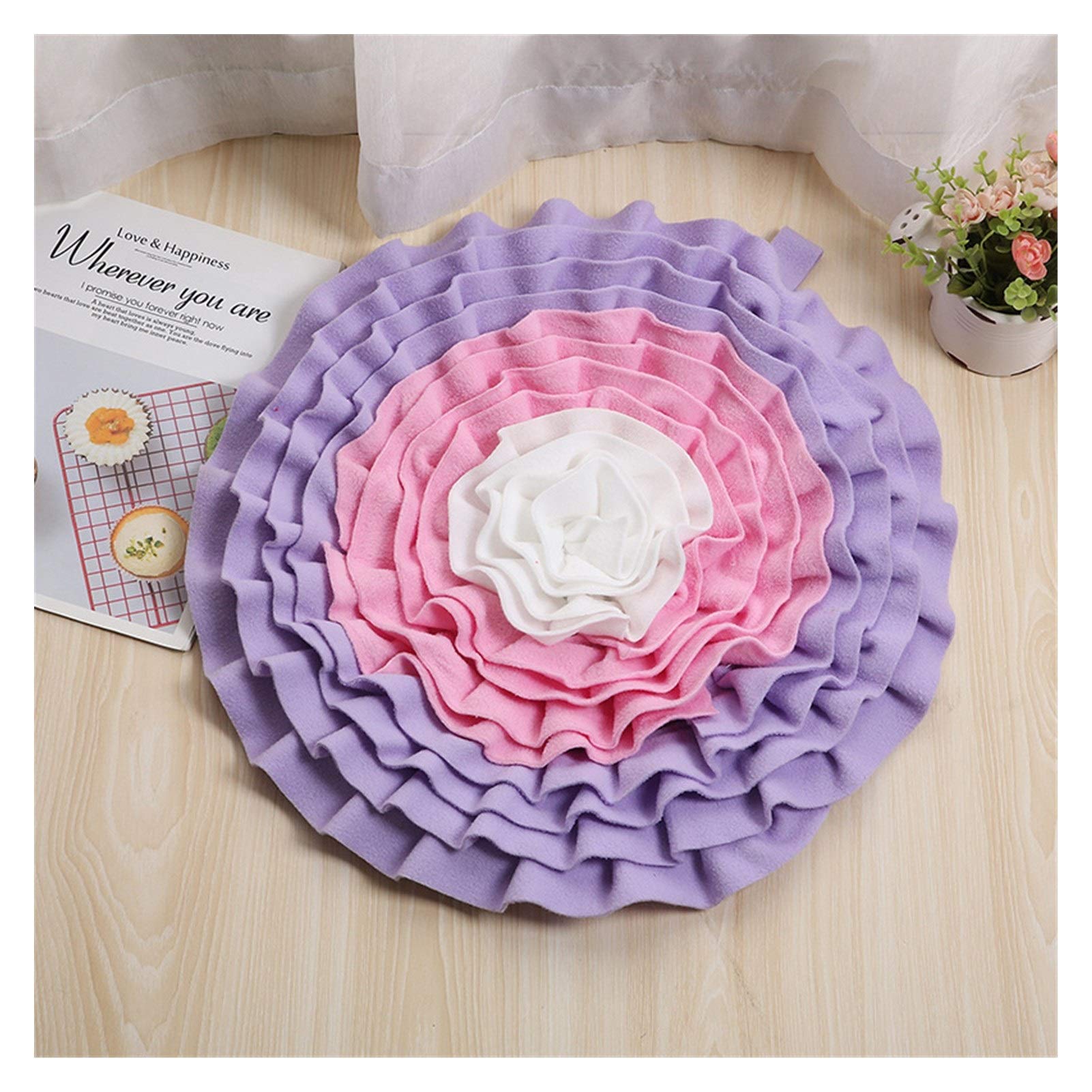 Annusatore per Animali Domestici Cane di Disegno Snuffle Mat Eco-Friendly Slow Food Alimentatore del Cane Puzzle Accessori for la Formazione Giocattoli Lavabile Sniffing Rilievo for Il Cane