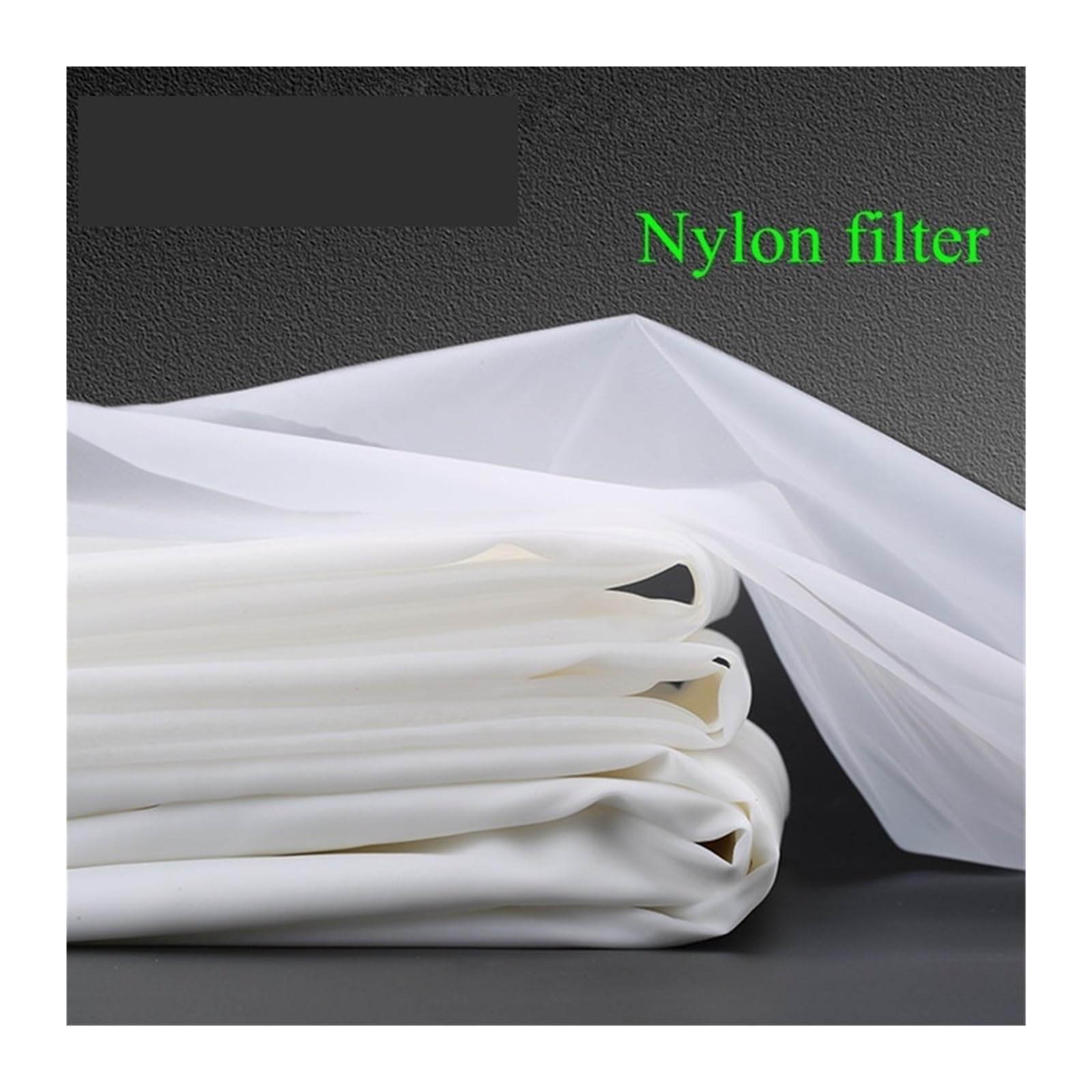 Filtro de red nailon Filtro de red nailon 20/40/60/80/100/120/150/200/250/300/350/400/450/500 malla 180-25 micras purificación tinta pintura agua y vino(80 mesh,1x5 meter)