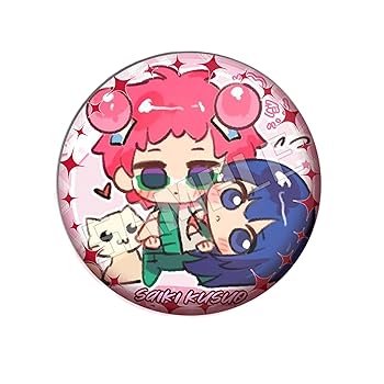 Amazon.co.jp: [HESHI] 斉木楠雄のΨ難 周辺 缶バッジ 9枚セット
