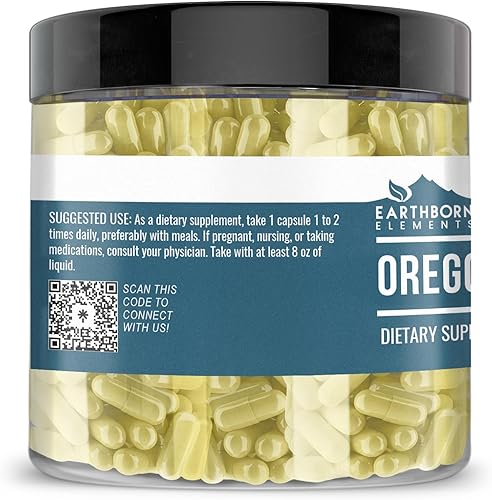 Miniatura 3 de Earthborn Elements Raíz de uva Oregon 200 cápsulas, pura y sin diluir, sin aditivos