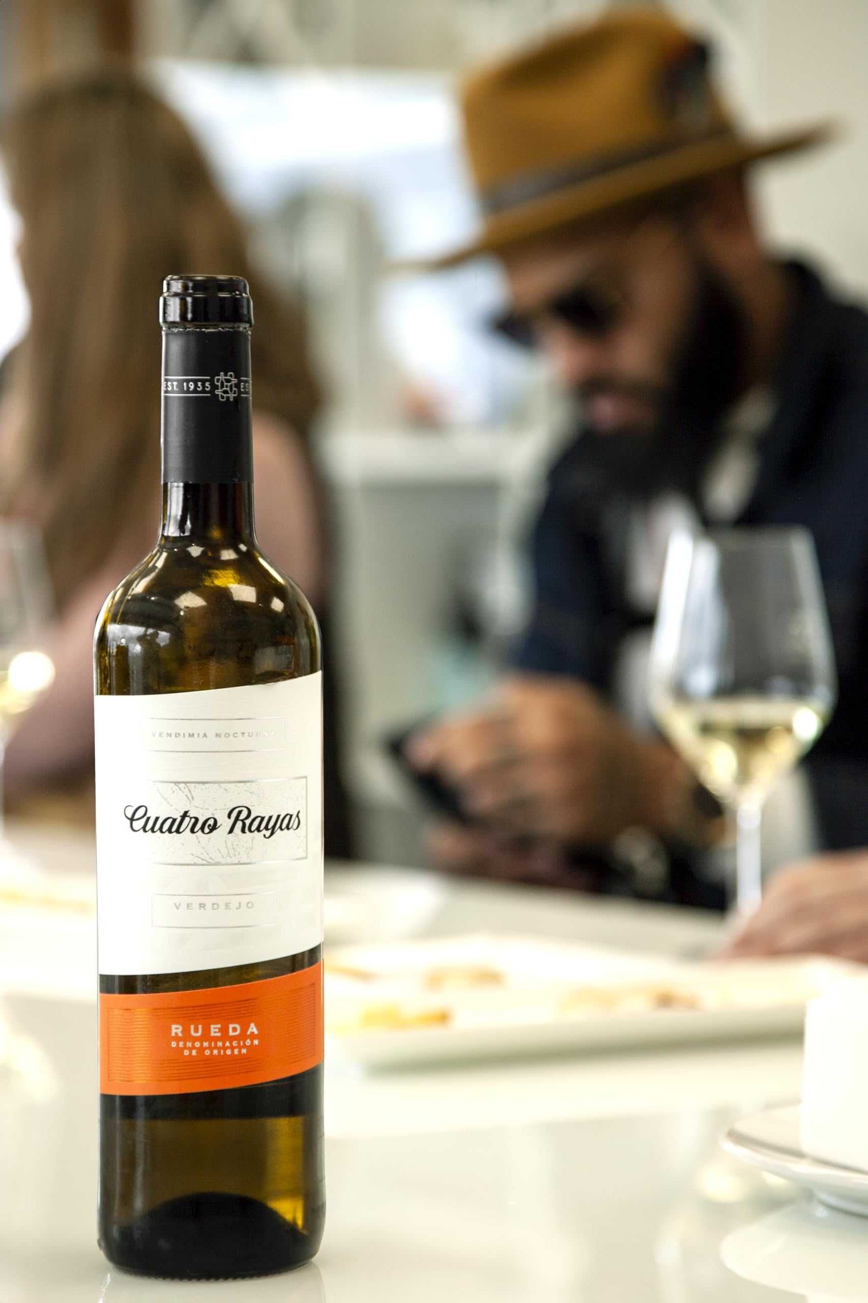 Cuatro Rayas Vendimia Nocturna Verdejo DO Rueda (6 Botellas x 750ml)