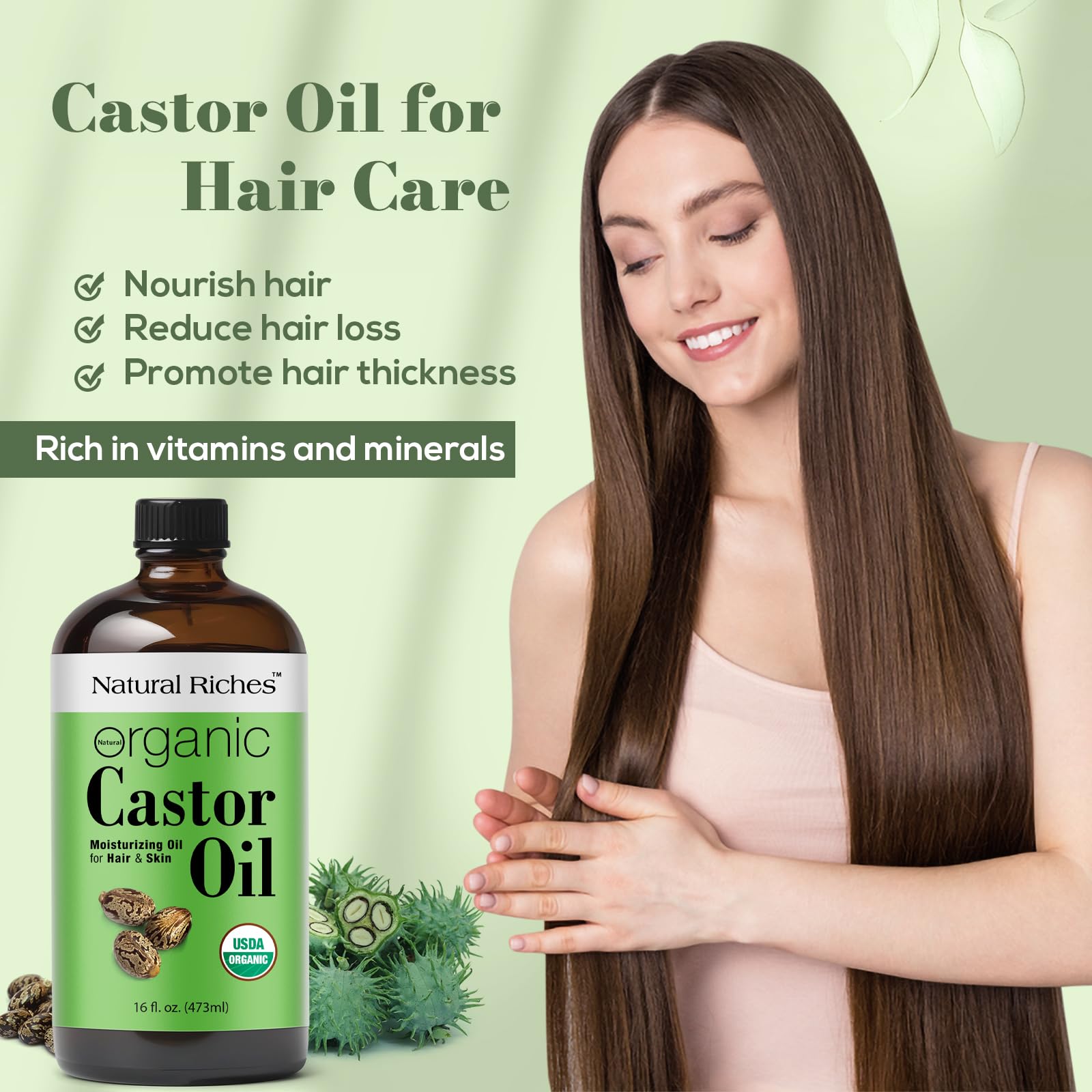 Natural Riches Cold-Pressed Castor Oil