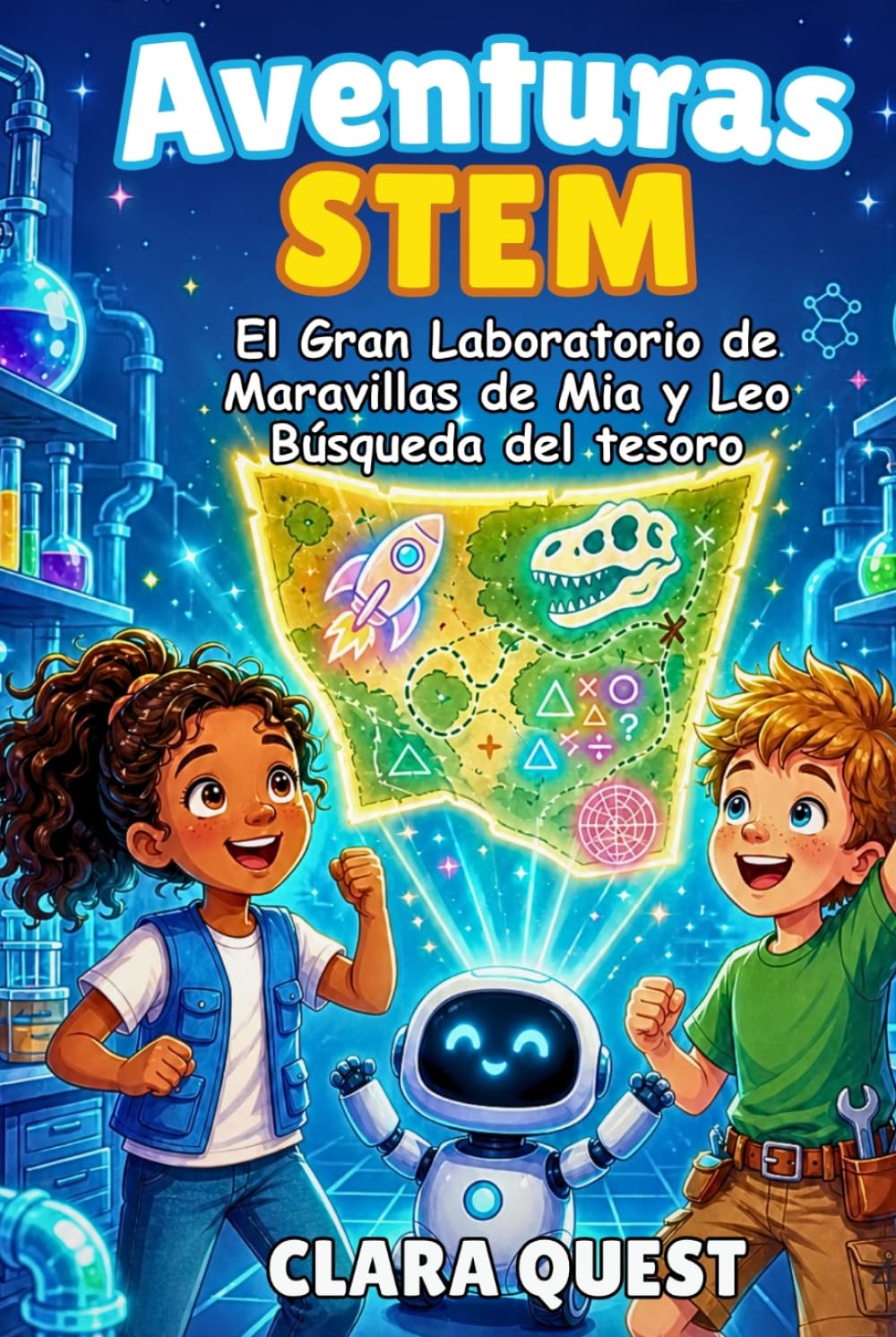 Aventuras STEM: El Gran Laboratorio de Maravillas de Mia y Leo Búsqueda del tesoro