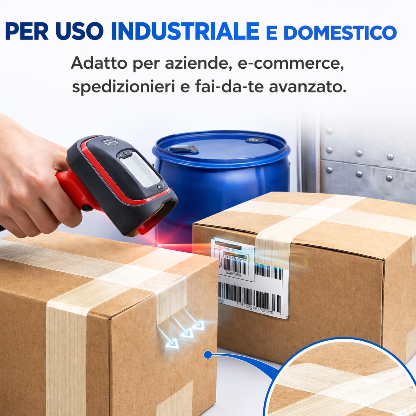 Nastro Adesivo Rinforzato M10 Unidirezionale, Fibre in Vetro, Trasparente, 50 mm x 50 m, Alta Resistenza alla Trazione per Imballaggi Pesanti, Pallet e Fissaggi Industriali (6)