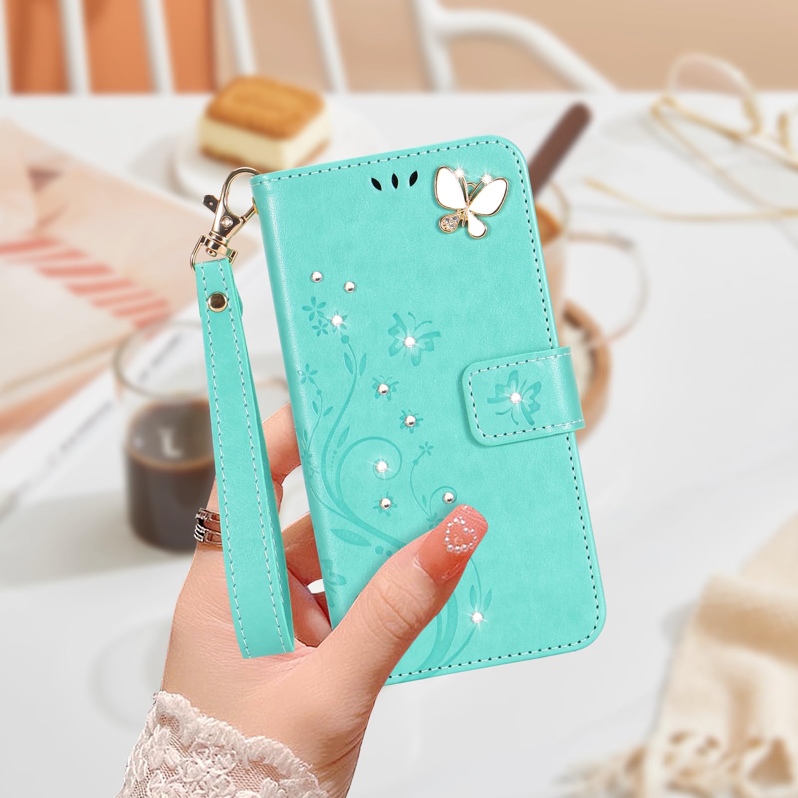 Amazon.co.jp: AQUOS wish 5用のケース手帳型 SH-52F SH-M32 ケース 